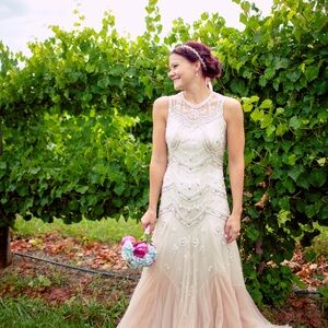 Needle and Thread BHLDN Cate Wedding Dress